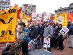 SSP march to scrap council tax