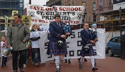 Glasgow Save Our Schools campaign