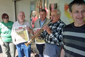 Campsie branch with Jim Bollan