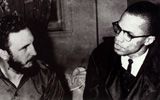 Castro with Malcolm X