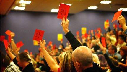 Voting cards