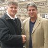 Colin Fox with Campbell Martin