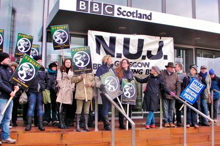 BBC strike November 2010