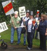 Johnnie Walker march for jobs