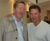 Richie Venton with Len McLuskey