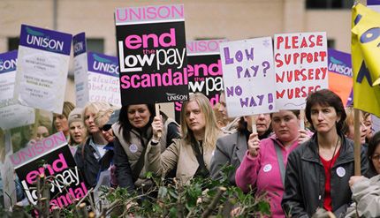 fighting low pay