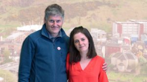 Our elected joint national spokespeople, Colin Fox and Natalie Reid