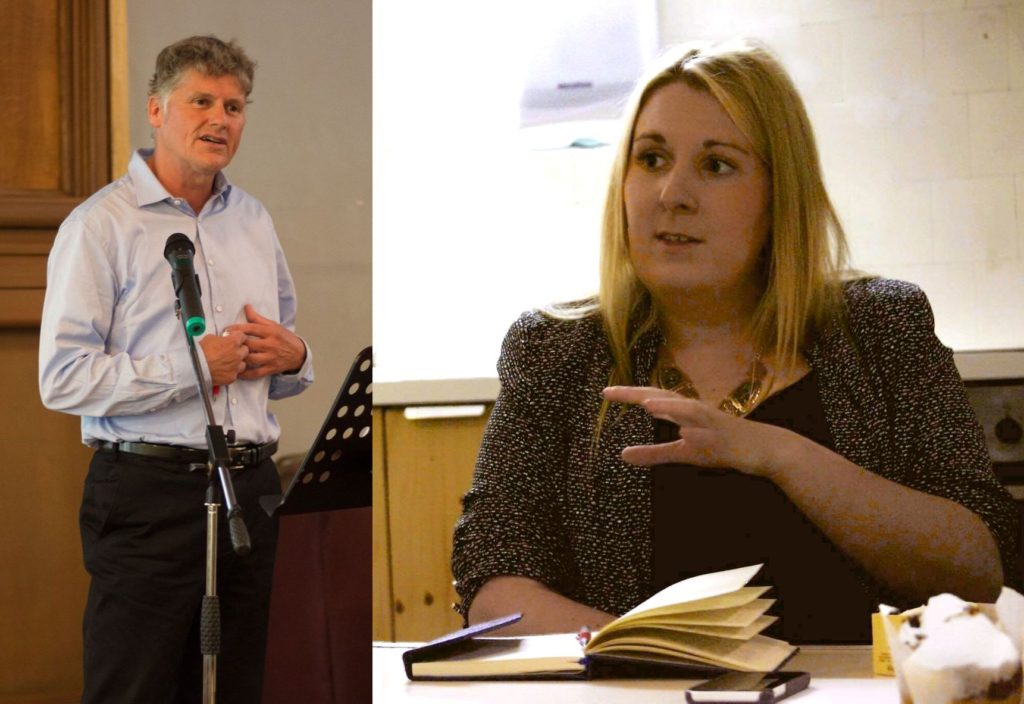 Our elected joint national spokespeople, Colin Fox and Katie Bonnar