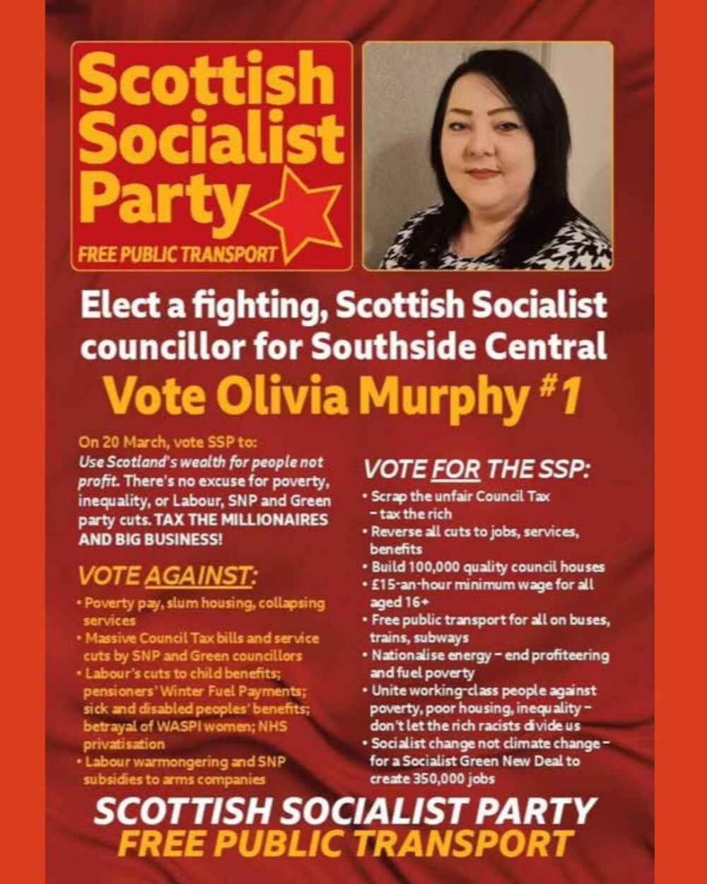 SSP marks electoral breakthrough » Scottish Socialist Party